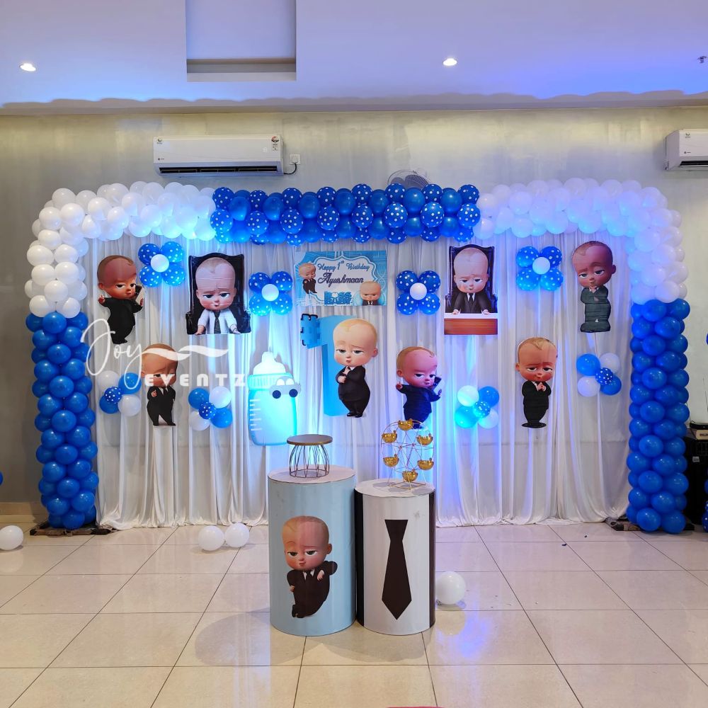 Boss Baby Theme Birthday Decoration - Joy Eventz
