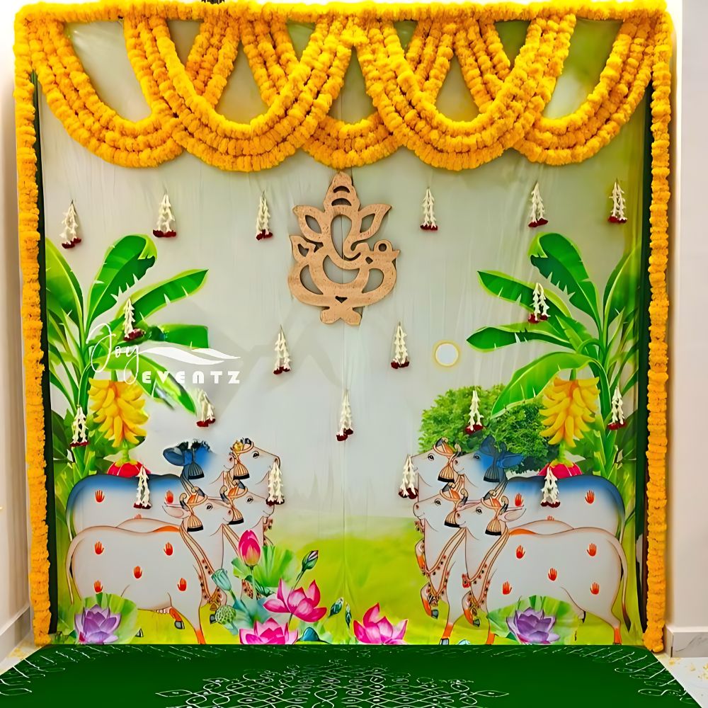 Voni Function Background Langa Voni Function Decorations Bangalore - Joy Eventz